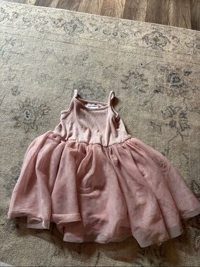 Old Navy Dusty Pink Tulle Tank Dress